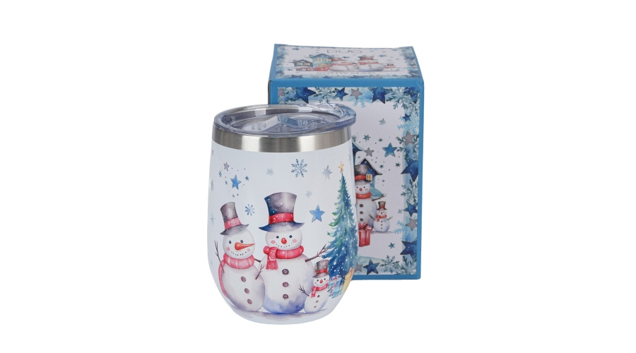 D.G.68672 Rozsdamentes acél hőtartó pohár 330ml