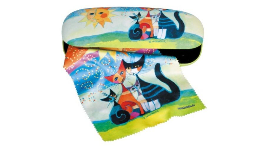 FRI.12511 Szemüvegtok textilbevonatú