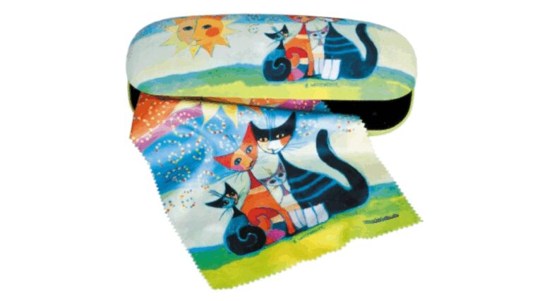 FRI.12511 Szemüvegtok textilbevonatú