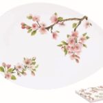 R2S.1086SAKU Porcelán kínálótál tojás forma