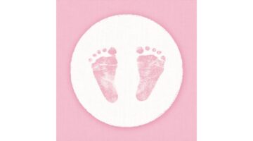 AMB.13309415 Baby Steps Girl papírszalvéta 33x33cm