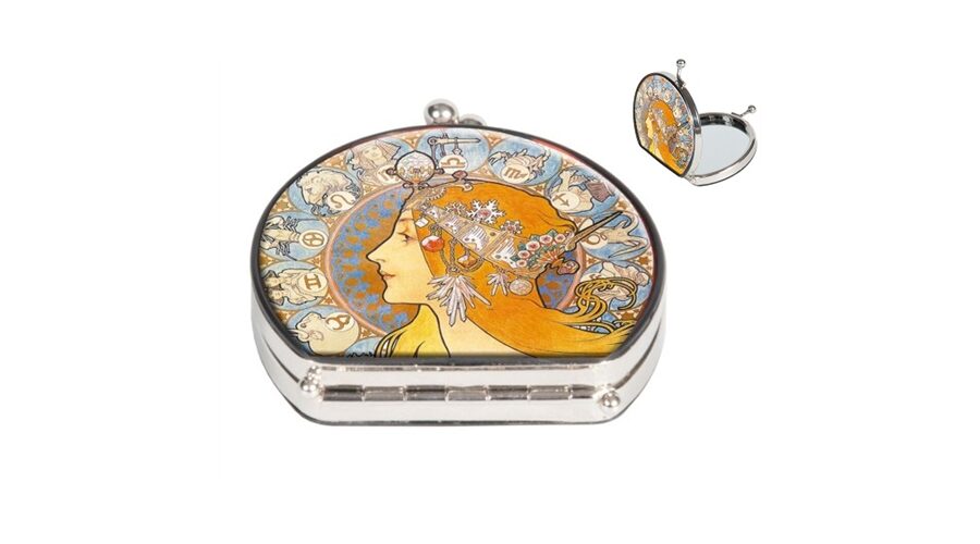 FRI.12351 Zsebtükör nagyítós 7x7