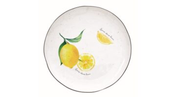 R2S.2200AMAL Porcelán lapostányér 26cm