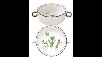 R2S.2207HERU Porcelántál füllel 16cm