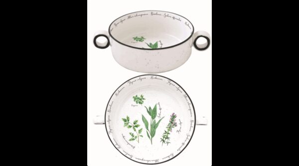 R2S.2207HERU Porcelántál füllel 16cm