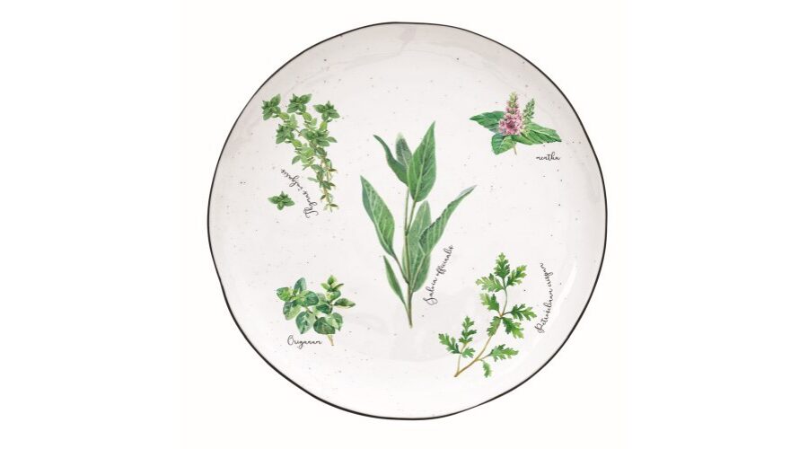 R2S.2202HERU Porcelán desszerttányér 21cm