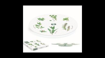 R2S.441HERU Forgó üvegtál 32cm