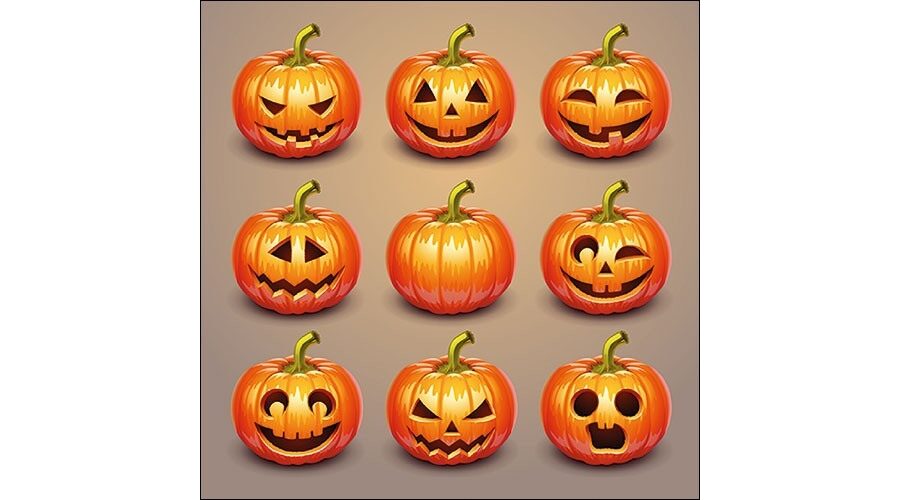 AMB.13314695 Halloween Pumpkins papírszalvéta 33x33cm