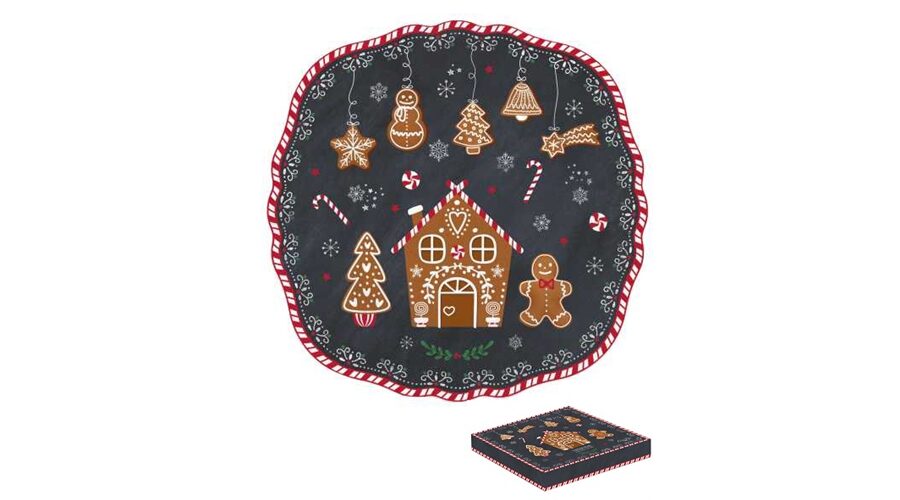 R2S.1176GING Porcelán desszerttányér 20cm