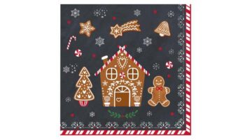 R2S.414GING Papírszalvéta 33x33cm