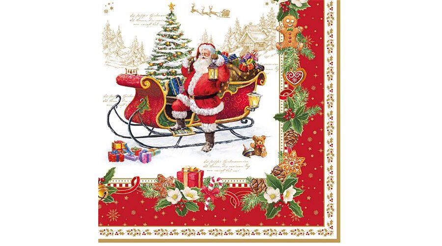 R2S.414CHME Papírszalvéta 33x33cm