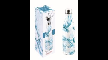R2S.2300AQUA Duplafalú rozsdamentes acél hőtartó útipalack 500ml