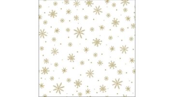 AMB.33315711 Crystals All Over Gold papírszalvéta 33x33cm