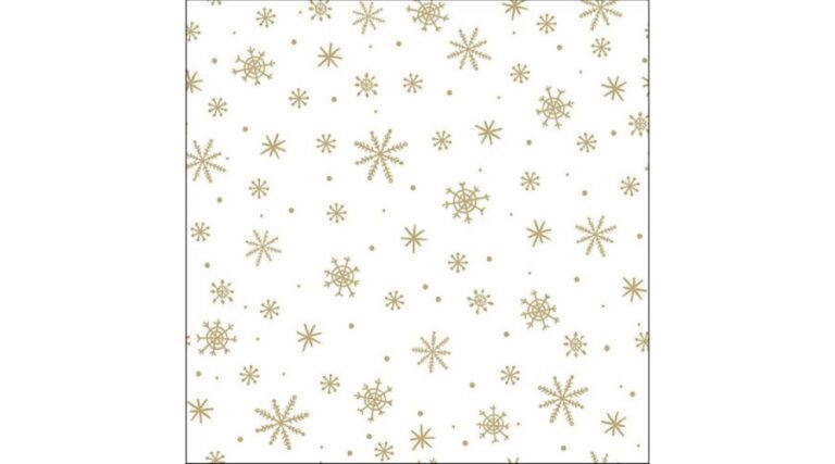 AMB.33315711 Crystals All Over Gold papírszalvéta 33x33cm