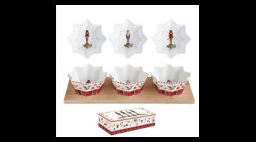 R2S.2183VNUT Porcelán tálkaszett 3 db-os