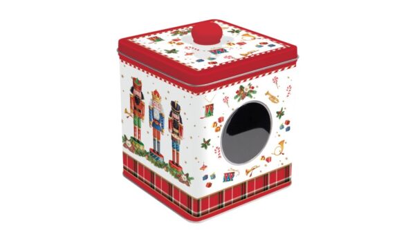 R2S.092VNUT Ablakos fémdoboz 13x13x14