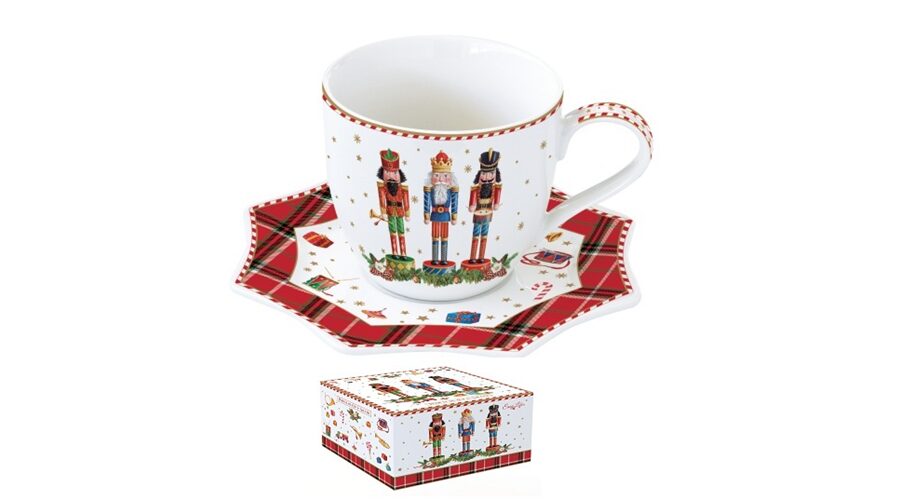 R2S.1012VNUT Porceláncsésze+alj