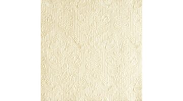 AMB.13306920 Elegance pearl cream dombornyomott papírszalvéta 33x33cm