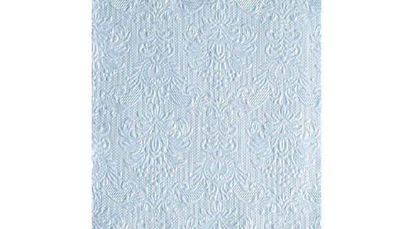 AMB.13306921 Elegance pearl blue dombornyomott papírszalvéta 33x33cm