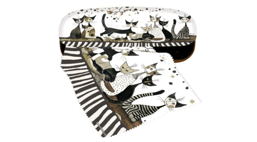 FRI.12514 Szemüvegtok textilbevonatú