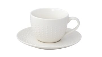 R2S.2765DROW Porcelán teáscsésze+alj 250ml