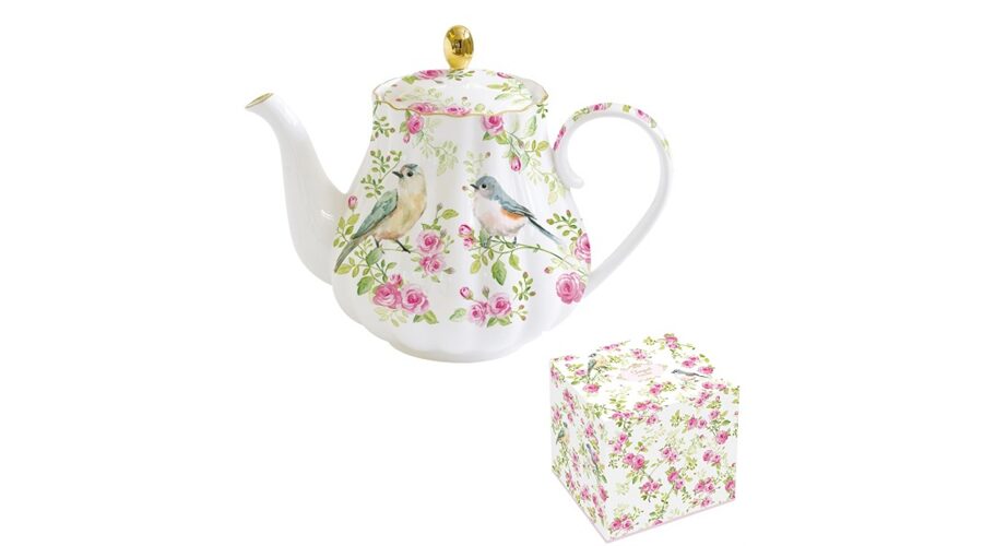 R2S.1283SPRI Porcelán teáskanna 800ml dobozban