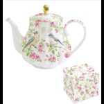 R2S.1283SPRI Porcelán teáskanna 800ml dobozban