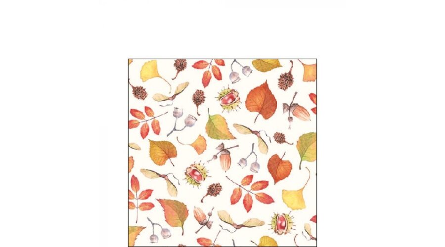 AMB.12516840 Autumn Details papírszalvéta 25x25cm