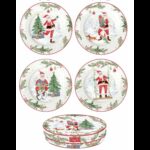 R2S.924JOYF Porcelán desszerttányérszett 4db-os