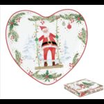 R2S.1480JOYF Porcelán szívtálca 20x19cm