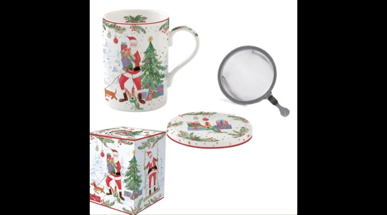 R2S.105JOYF Porcelán szűrősbögre tetővel