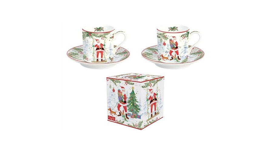 R2S.211JOYF Porcelán eszpresszócsésze+alj 75ml
