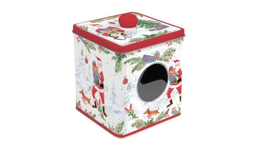 R2S.092JOYF Ablakos fémdoboz 13x13x14