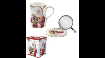 R2S.105SANC Porcelán szűrősbögre tetővel