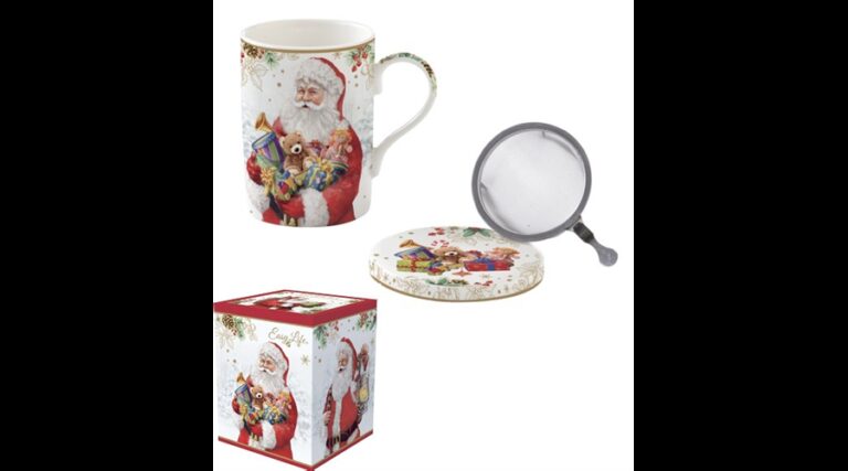 R2S.105SANC Porcelán szűrősbögre tetővel