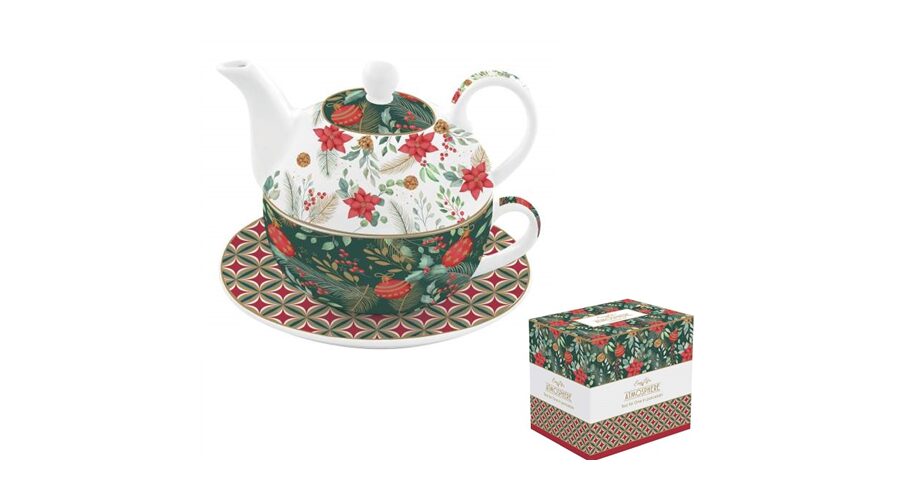 R2S.104CJOY Porcelán egyszemélyes teáskészlet 350ml+350ml