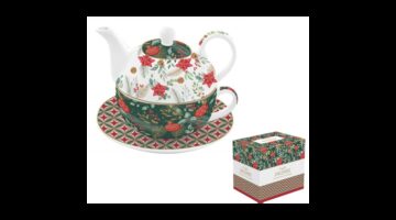 R2S.104CJOY Porcelán egyszemélyes teáskészlet 350ml+350ml
