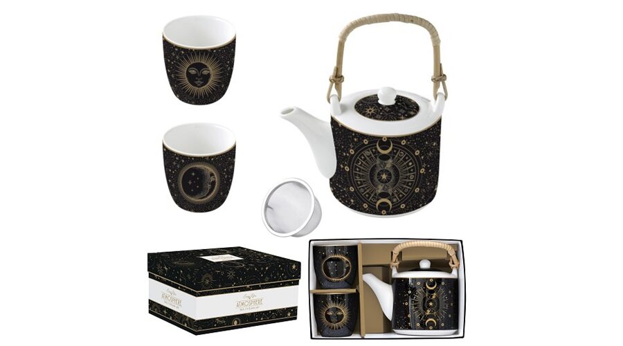 R2S.1467CELE Porcelán teáskanna 600ml