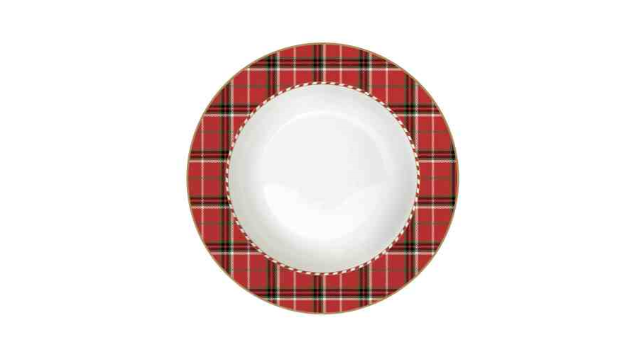 R2S.943VNUT Porcelán mélytányér 21