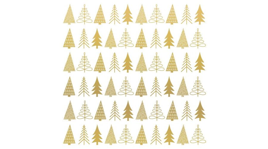 PPD.C3334185 Pure Mood gold papírszalvéta 33x33cm