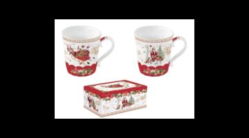 R2S.1235CHME Porcelán bögreszett 2db-os