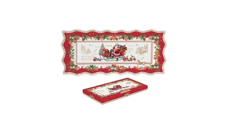 R2S.1242CHME Porcelántálca 40x18cm