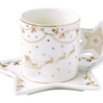 R2S.1321CHLI Porcelán teáscsésze+alj