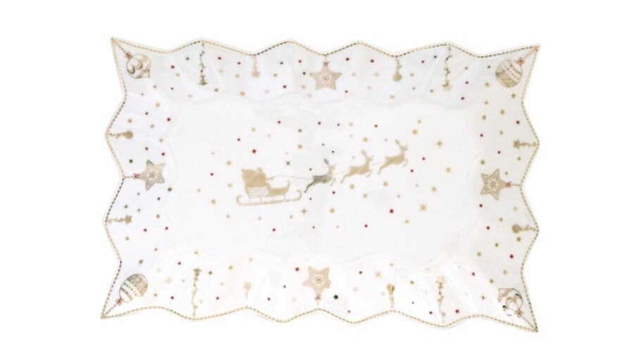 R2S.1004CHLI Porcelántálca 35x23cm