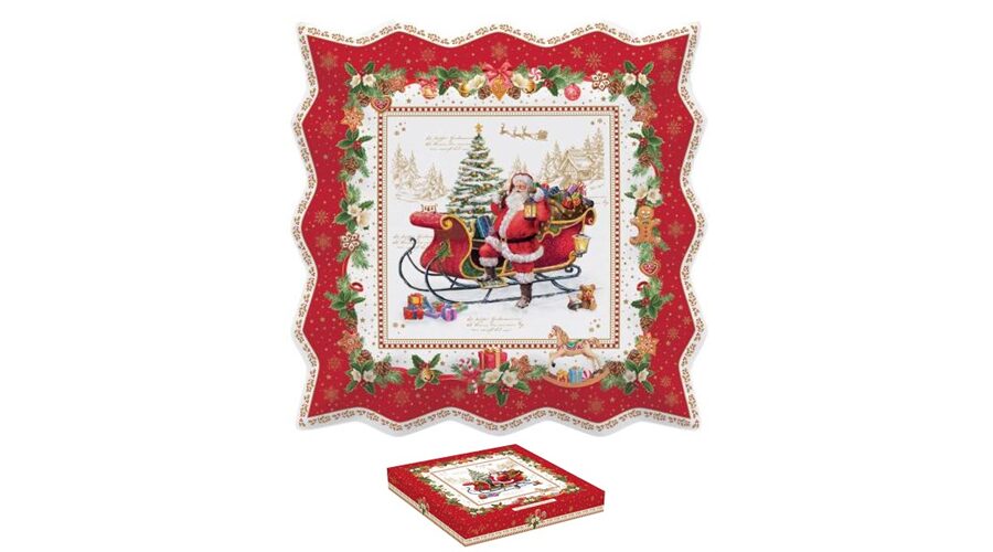 R2S.1005CHME Porcelántálca 30x30cm