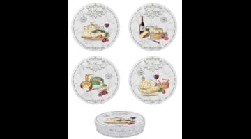 R2S.464LESF Porcelán desszerttányérszett 4db-os