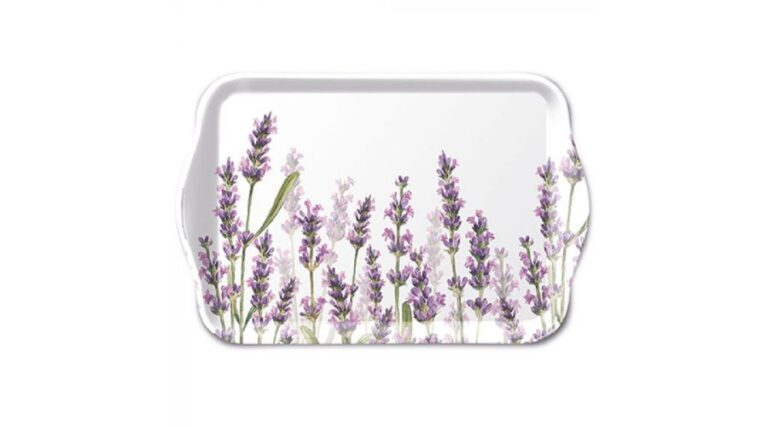 AMB.13715985 Lavender Shades White műanyag kistálca 13x21cm