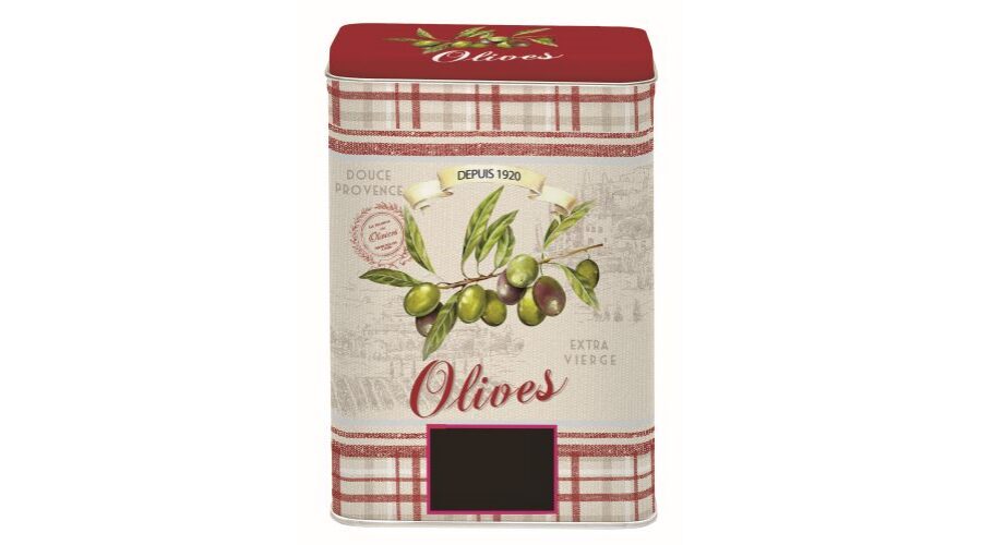 R2S.091OLIV Konyhai fémdoboz 12