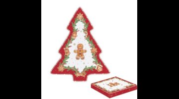 R2S.1481FANG Porcelán fenyőtálca 20
