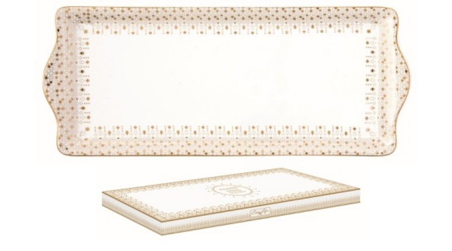 R2S.1109FESV Porcelántálca 35x15cm